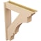 Ekena Millwork 7 1/2-in W x 34-in D x 42-in H Balboa Trad Rough Cedar Woodgrain TimberThane Outlooker, Primed Tan OUTUR075X34X42BOA04RCPR - alternate 3